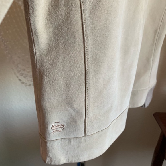 Donating Soon Suede Moto Jacket - Picture 6 of 14